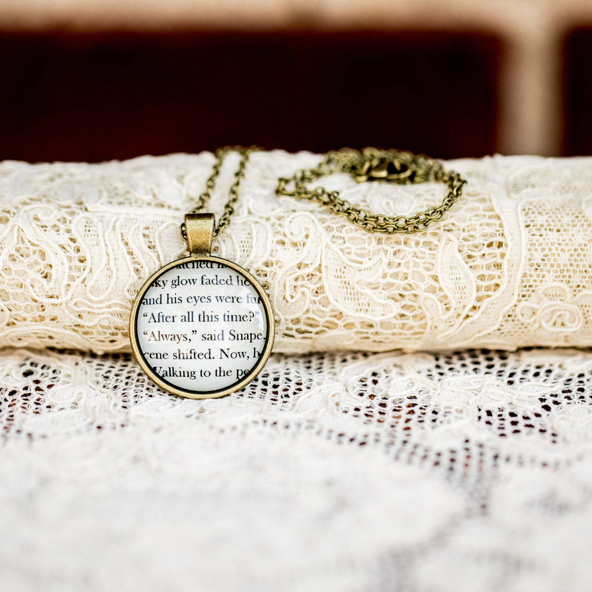 Quote Necklaces Adorned by Aisha