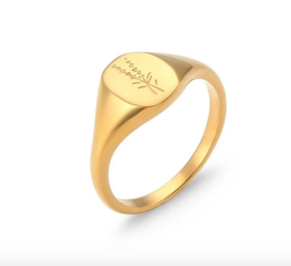 WildFlower Engraved/Stamped Rings