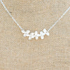 orchid blossom necklace