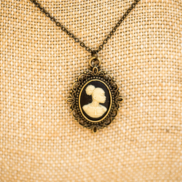 Black, Indigenous and People of Color Cameo Necklaces