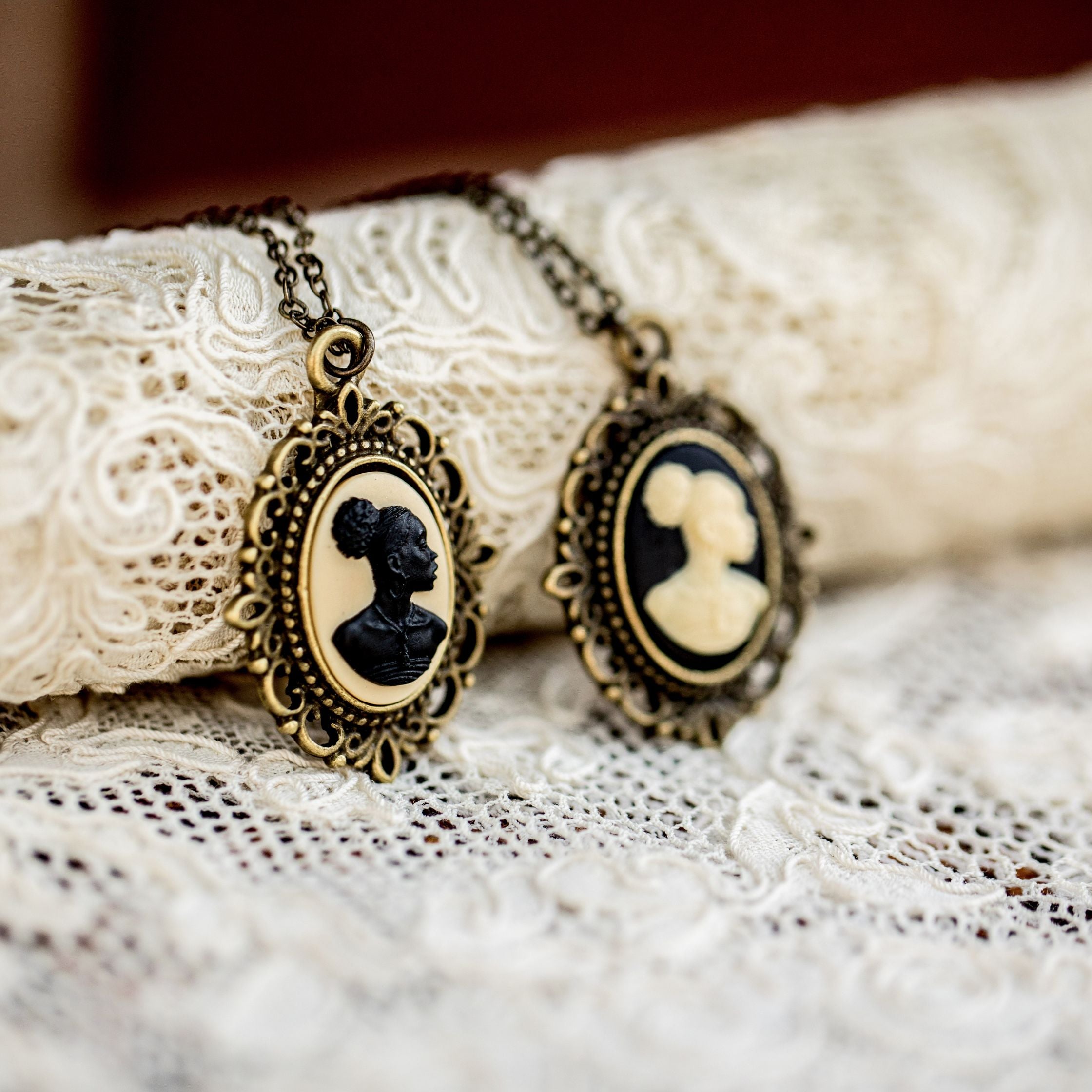 Black, Indigenous and People of Color Cameo Necklaces – Adorned by Aisha