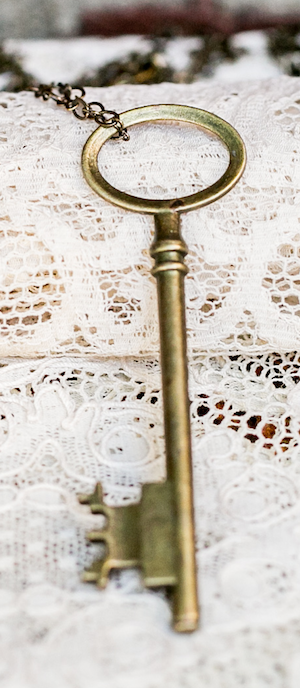 Skeleton key necklace deals meaning