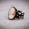 The Victoria Cameo Ring (Color Choices Available)