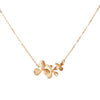 Orchid (3 blossoms in a row) Necklace