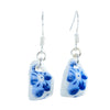 Tea Cup Earring made from miniature dollhouse china