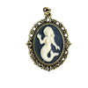 Mermaid Cameo Necklace