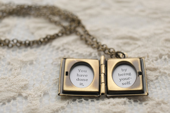 Literature Book Lockets (The Jane Locket)