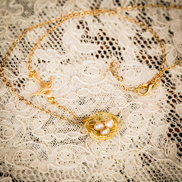 Birds Nest Necklace